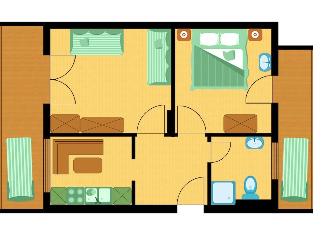 Familienhotel Central Sankt Johann in Tirol Kamer foto